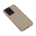 Goud hoesje Samsung Galaxy S20 Ultra - Book Case
