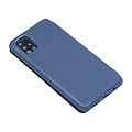 LichtBlauw hoesje Samsung Galaxy A71 - Book Case (A715F)