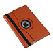 Apple iPad 9.7 inch 2018 Orange Book Case Tablet - 360 degrees rotatable Apple iPad 9.7 inch 2018 Orange Book Case Tablet - 360 degrees rotatable