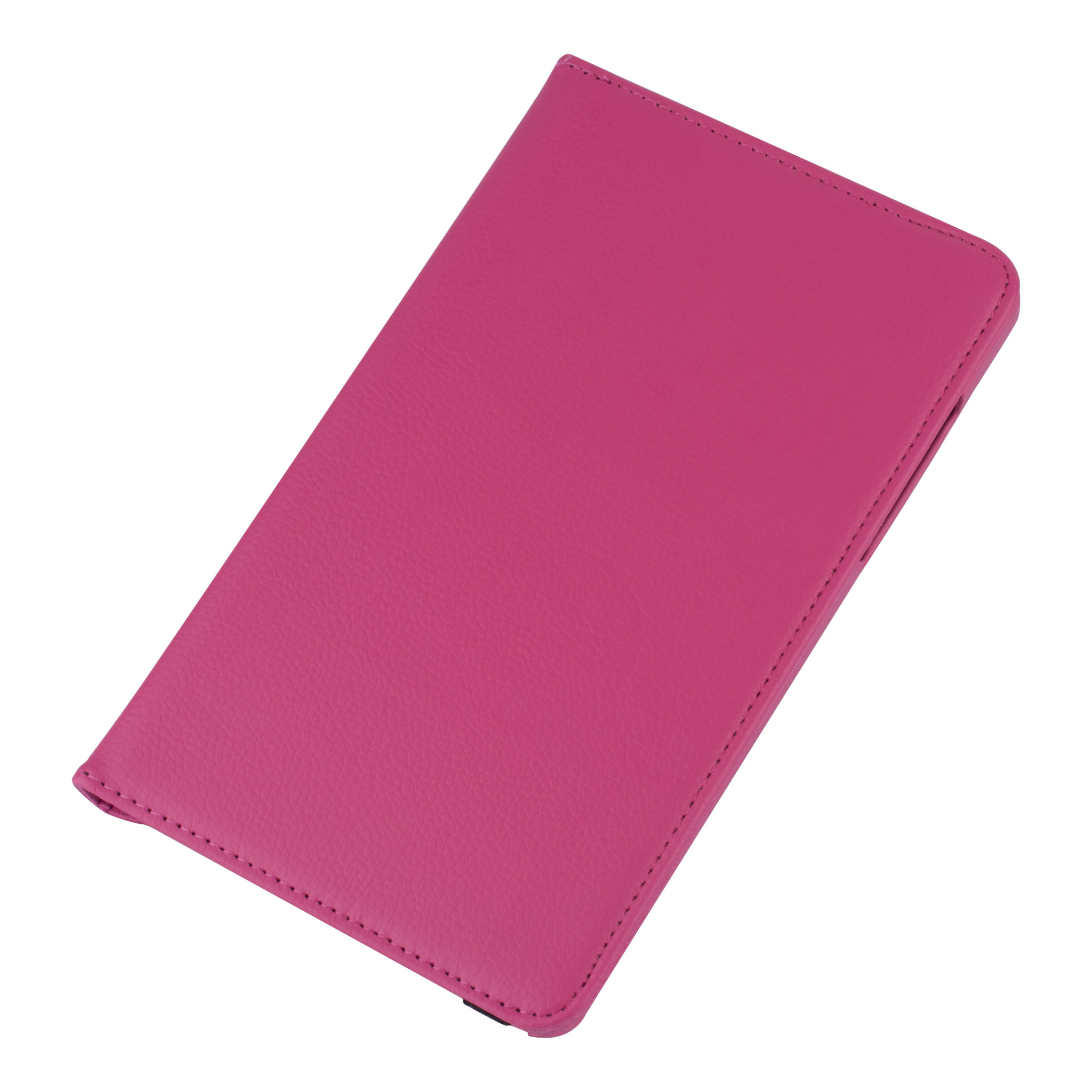 Samsung Tab A 8.0 2019 Felroze Book Case Tablethoes - 360 graden draaibaar, foto 6 van 6