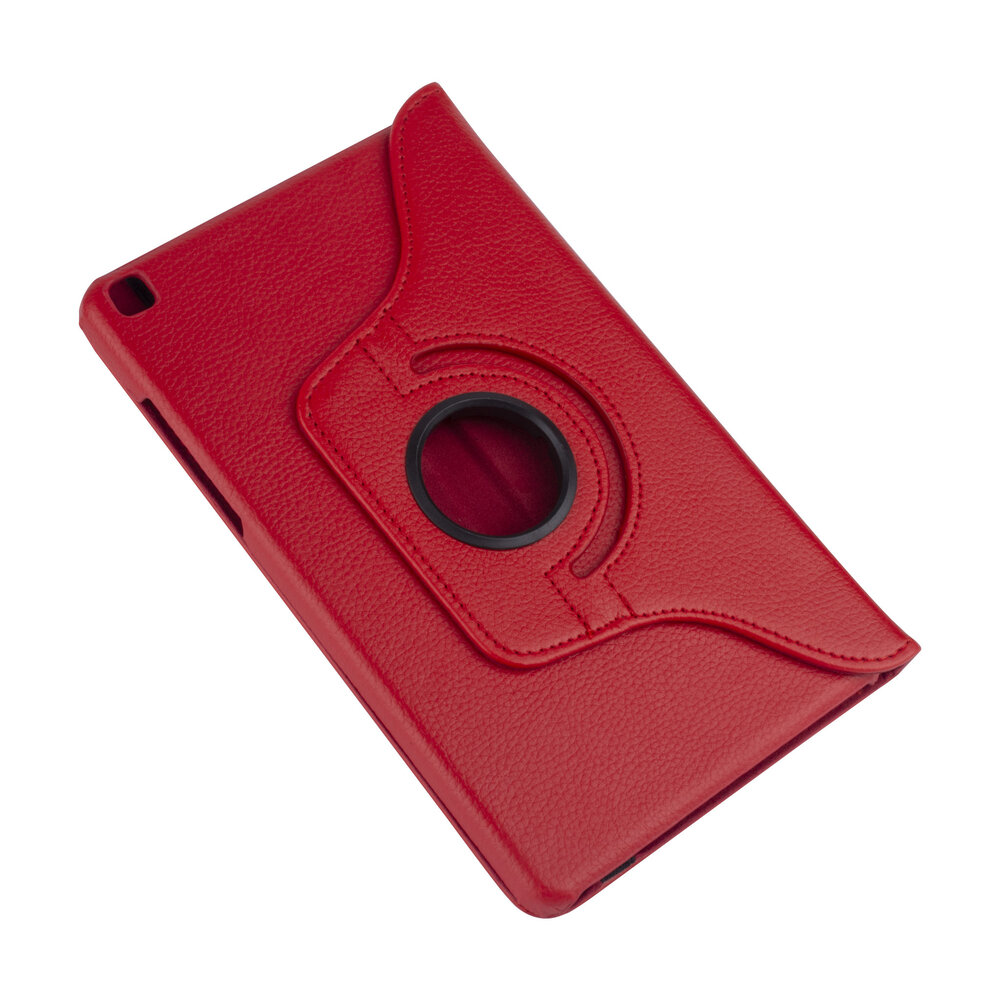 Samsung Tab A 8.0 2019 Rood Book Case Tablethoes - 360 graden draaibaar Samsung Tab A 8.0 2019 Rood Book Case Tablethoes - 360 graden draaibaar