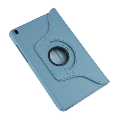 Samsung Tab A 8.0 2019 Lichtblauw Book Case Tablethoes - 360 graden draaibaar Samsung Tab A 8.0 2019 Lichtblauw Book Case Tablethoes - 360 graden draaibaar