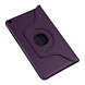 Samsung Tab A 8.0 2019 Purper Book Case Tablethoes - 360 graden draaibaar Samsung Tab A 8.0 2019 Purper Book Case Tablethoes - 360 graden draaibaar