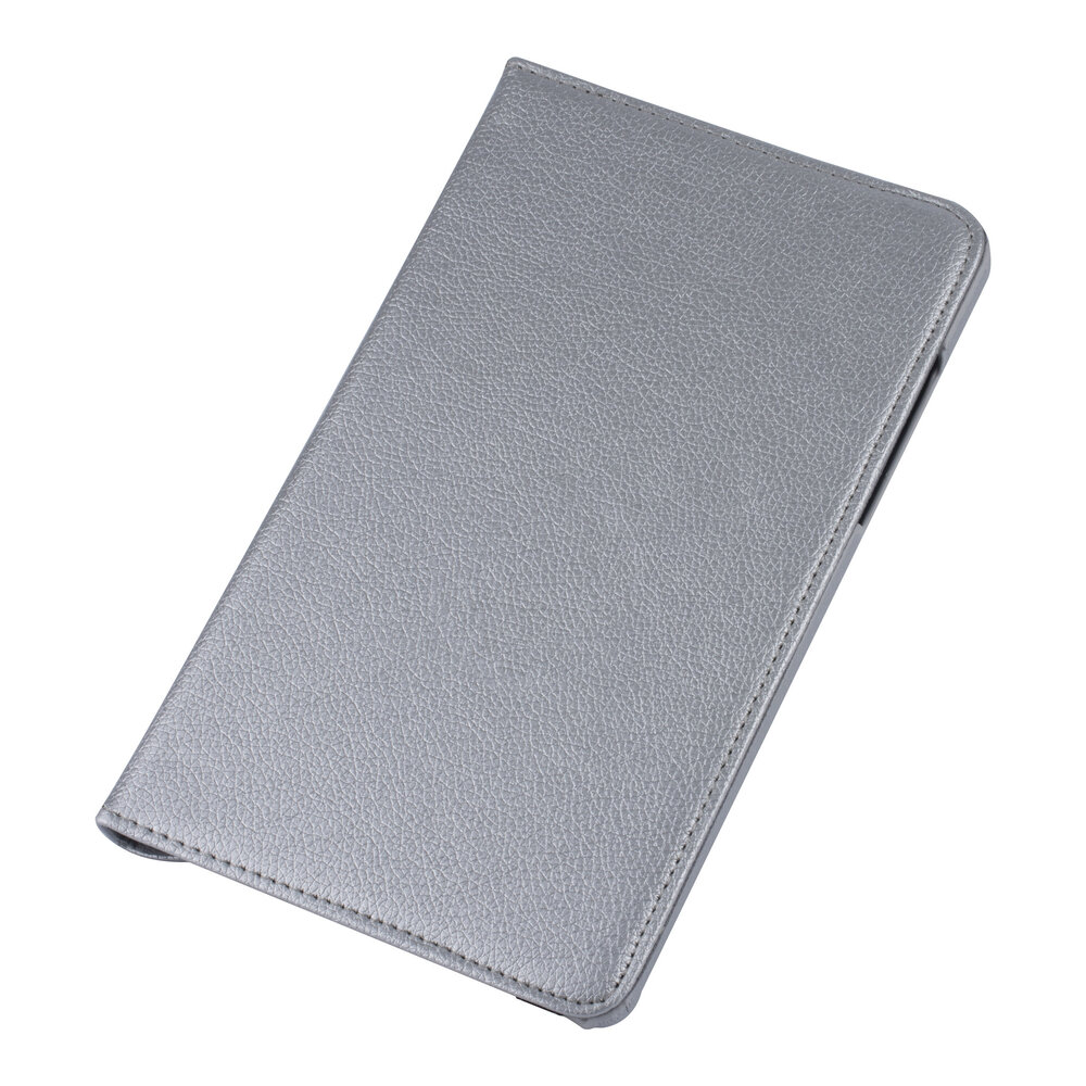 Samsung Tab A 8.0 2019 Zilver Book Case Tablethoes - 360 graden draaibaar Samsung Tab A 8.0 2019 Zilver Book Case Tablethoes - 360 graden draaibaar