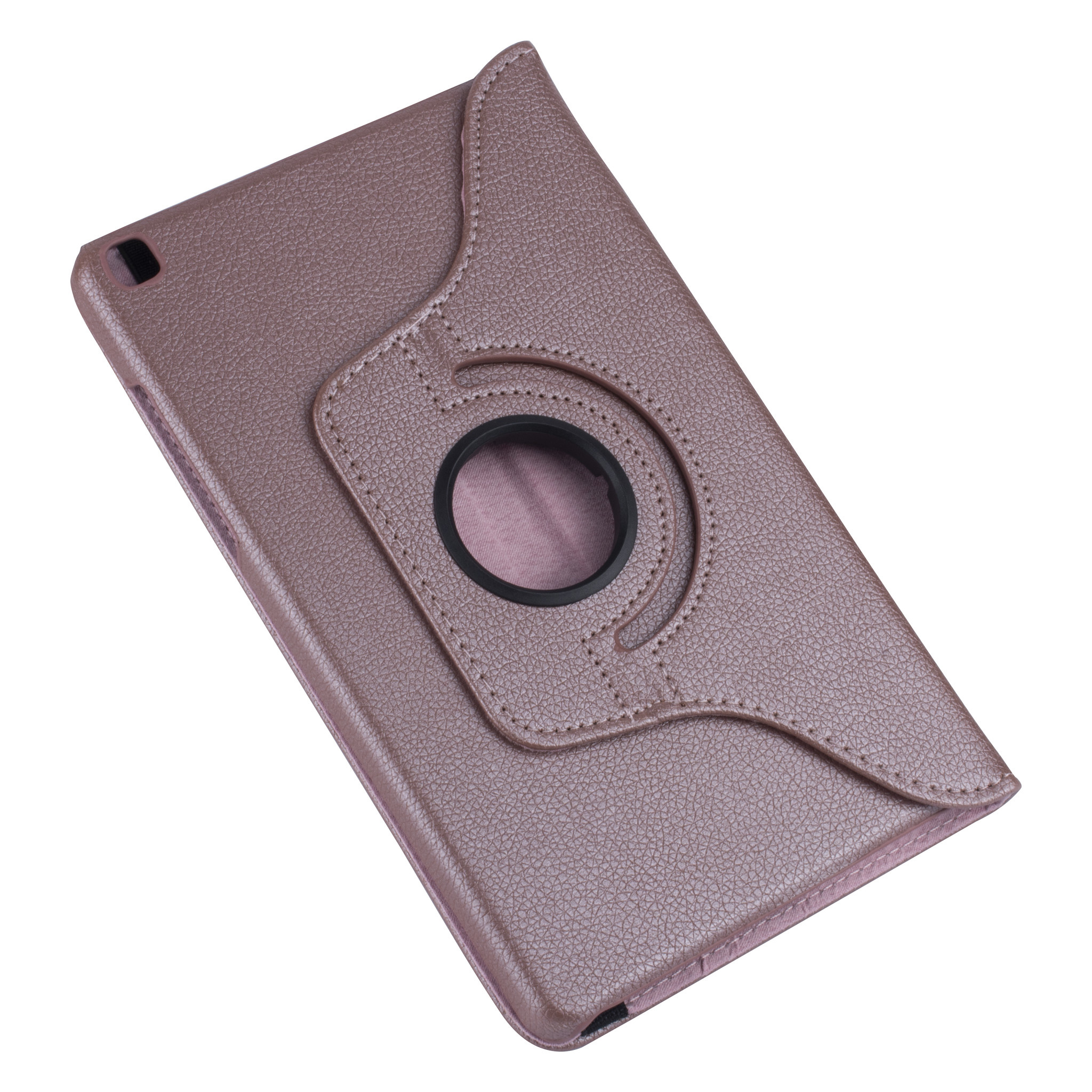 Samsung Tab A 8.0 2019 Rose Gold Book Case Tablethoes - 360 graden draaibaar, foto 6 van 6