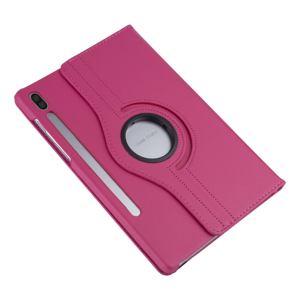 Samsung Tab S6 Hot pink Book Case Tablet - 360 degrees rotatable Samsung Tab S6 Hot pink Book Case Tablet - 360 degrees rotatable