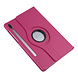 Samsung Tab S6 Felroze Book Case Tablethoes - 360 graden draaibaar Samsung Tab S6 Felroze Book Case Tablethoes - 360 graden draaibaar