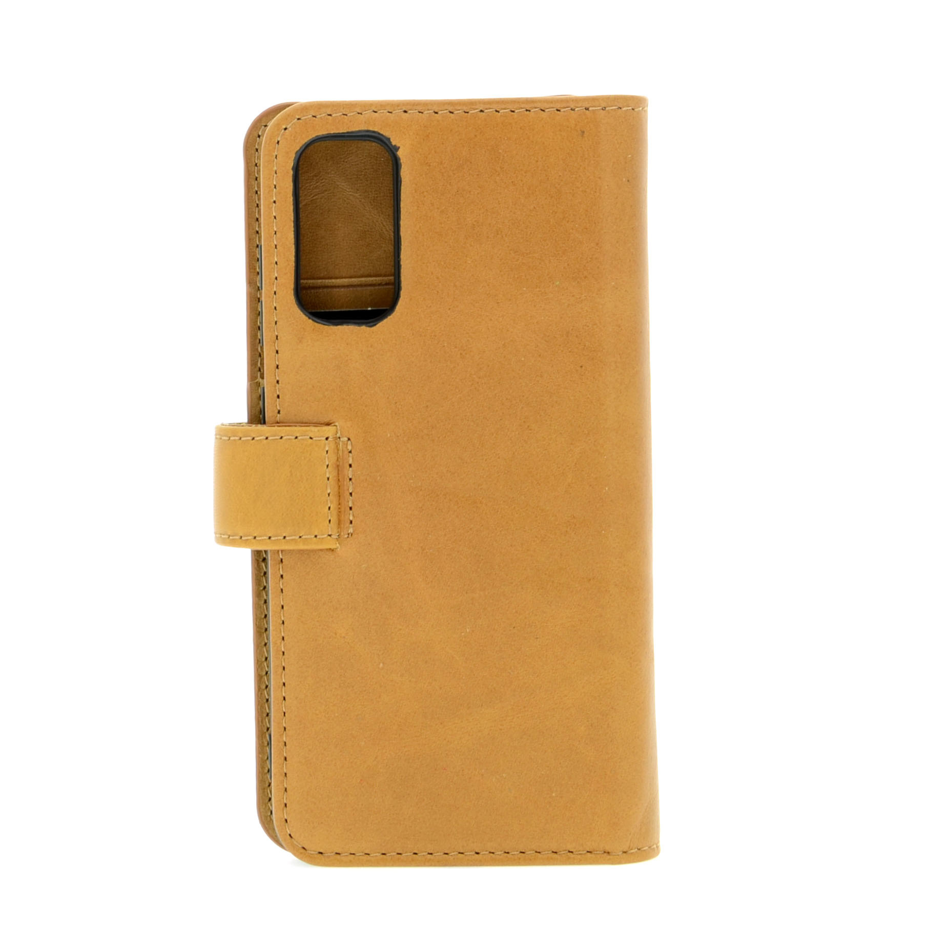Pierre Cardin Pierre Cardin Bruin hoesje voor Samsung Galaxy S20 - Book Case - Echt leder, foto 3 van 4