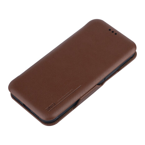 UNIQ Accessory Apple iPhone 12 Mini Marron Book type housse - Titulaire de la carte UNIQ Accessory Apple iPhone 12 Mini Marron Book type housse - Titulaire de la carte
