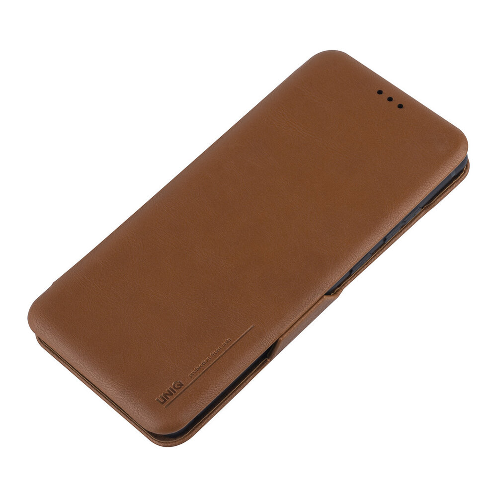 UNIQ Accessory Samsung Galaxy Note 20 Brun clair Book type housse - Titulaire de la carte UNIQ Accessory Samsung Galaxy Note 20 Brun clair Book type housse - Titulaire de la carte