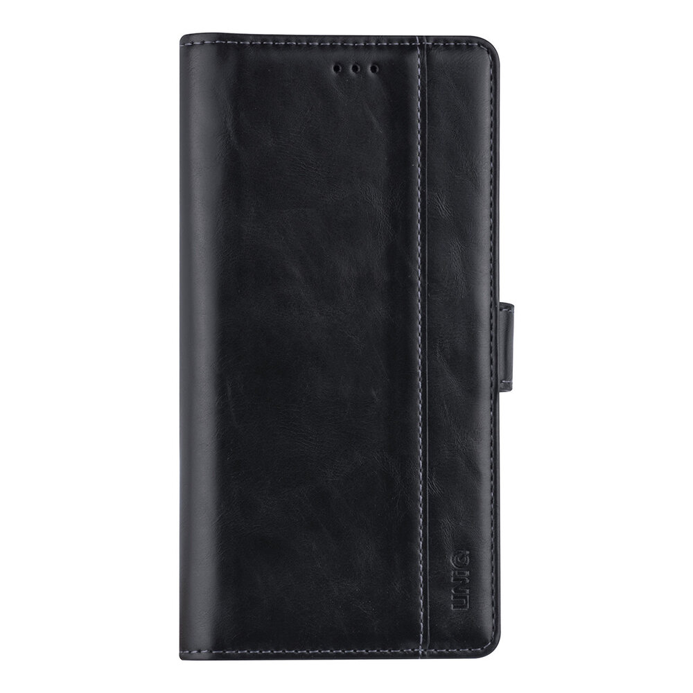 UNIQ Accessory Samsung Galaxy S20 Plus Black Book type case - PU leather UNIQ Accessory Samsung Galaxy S20 Plus Black Book type case - PU leather