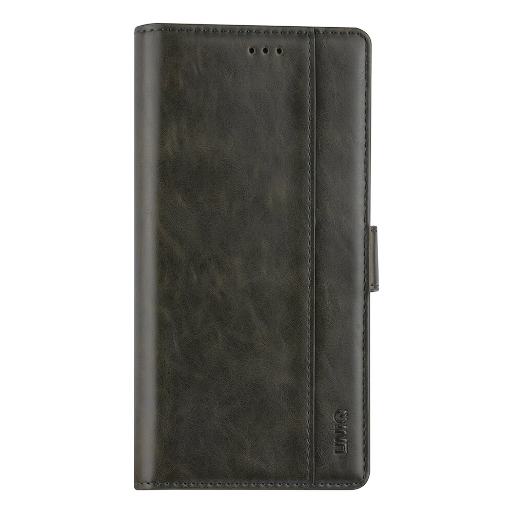UNIQ Accessory Samsung Galaxy S20 Plus Vert foncé Book type housse - Faux cuir UNIQ Accessory Samsung Galaxy S20 Plus Vert foncé Book type housse - Faux cuir
