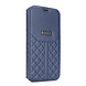 Audi Audi Apple iPhone 12 Mini Bleu Book type housse Q8 Série - Genuine Leather Audi Audi Apple iPhone 12 Mini Bleu Book type housse Q8 Série - Genuine Leather