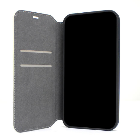 Audi Audi Apple iPhone 12 / 12 Pro Beige Book-Case hul Q8 Serie - Genuine Leather Audi Audi Apple iPhone 12 / 12 Pro Beige Book-Case hul Q8 Serie - Genuine Leather