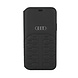 Audi Audi Apple iPhone 12 Mini Noir Book type housse A6 Série - Genuine Leather Audi Audi Apple iPhone 12 Mini Noir Book type housse A6 Série - Genuine Leather