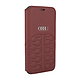 Audi Audi Apple iPhone 12 Mini Merlot Book type housse A6 Série - Genuine Leather Audi Audi Apple iPhone 12 Mini Merlot Book type housse A6 Série - Genuine Leather