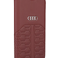 Audi Audi hoesje - Merlot - iPhone 12 Pro Max - Book Case - A6 Serie - Genuine Leather