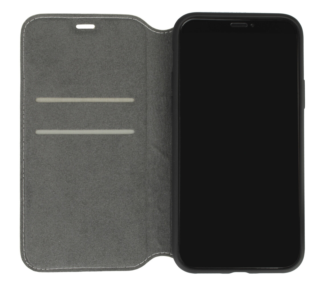 Audi Audi hoesje - Beige - iPhone 12 Pro Max - Book Case - A6 Serie - Genuine Leather Audi Audi hoesje - Beige - iPhone 12 Pro Max - Book Case - A6 Serie - Genuine Leather