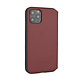 Audi Audi Apple iPhone 12 Mini Merlot Book type housse A6 Série - Genuine Leather Audi Audi Apple iPhone 12 Mini Merlot Book type housse A6 Série - Genuine Leather