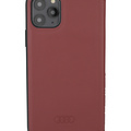 Audi Audi hoesje - Merlot - iPhone 12 Pro Max - Book Case - A6 Serie - Genuine Leather