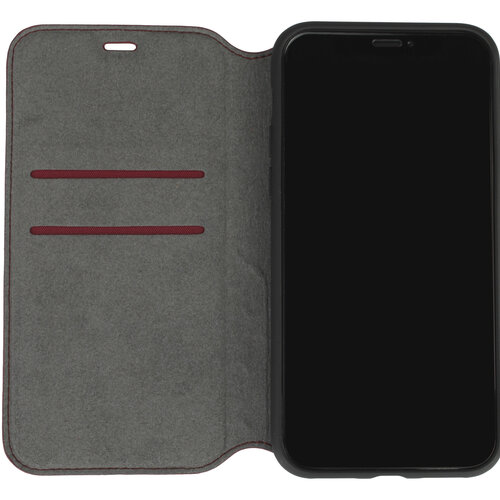 Audi Audi hoesje - Merlot - iPhone 12 Pro Max - Book Case - A6 Serie - Genuine Leather