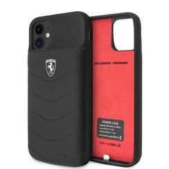 Ferrari iPhone 11 Pro Max full cover power case légère - Noir