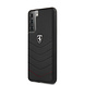 Ferrari Ferrari Samsung Galaxy S21 Zwart Backcover hoesje - Off Track Quilted Ferrari Ferrari Samsung Galaxy S21 Zwart Backcover hoesje - Off Track Quilted