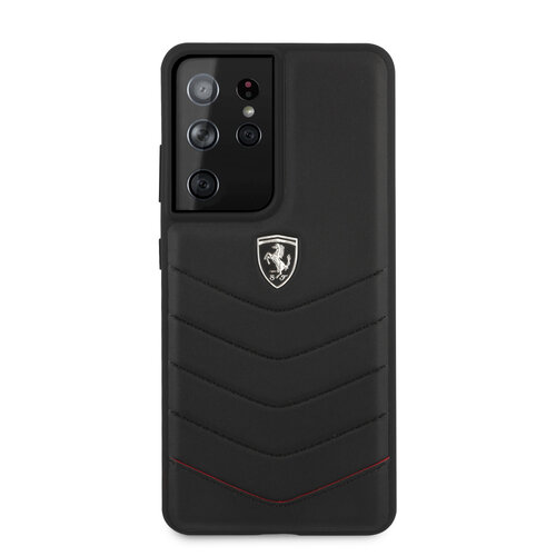 Ferrari Ferrari Samsung Galaxy S21 Ultra Noir Back cover coque - Off Track Quilted