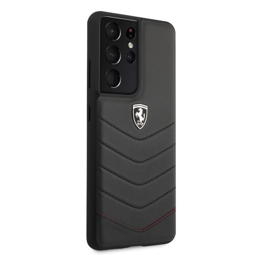Ferrari Ferrari Samsung Galaxy S21 Ultra Noir Back cover coque - Off Track Quilted