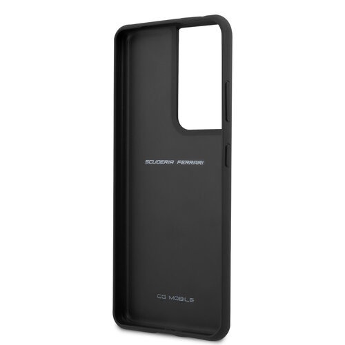 Ferrari Ferrari Samsung Galaxy S21 Ultra Schwarz Back-Cover hul - Off Track Quilted