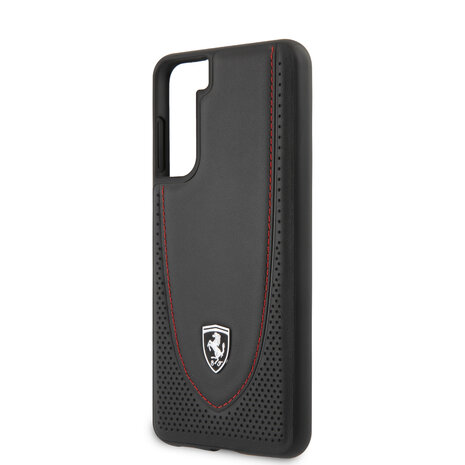 Ferrari Ferrari Samsung Galaxy S21 Plus Noir Back cover coque - Off Track Stitch Line Ferrari Ferrari Samsung Galaxy S21 Plus Noir Back cover coque - Off Track Stitch Line