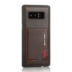 Pierre Cardin Backcover für Galaxy S10 Plus - Dunkel Braun