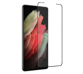 box of 10 - Samsung Galaxy S21 Ultra Screenprotector - Zwarte Zijkant box of 10 - Samsung Galaxy S21 Ultra Screenprotector - Zwarte Zijkant