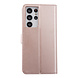 Samsung Galaxy S21 Ultra Book type case - Rose Gold Samsung Galaxy S21 Ultra Book type case - Rose Gold