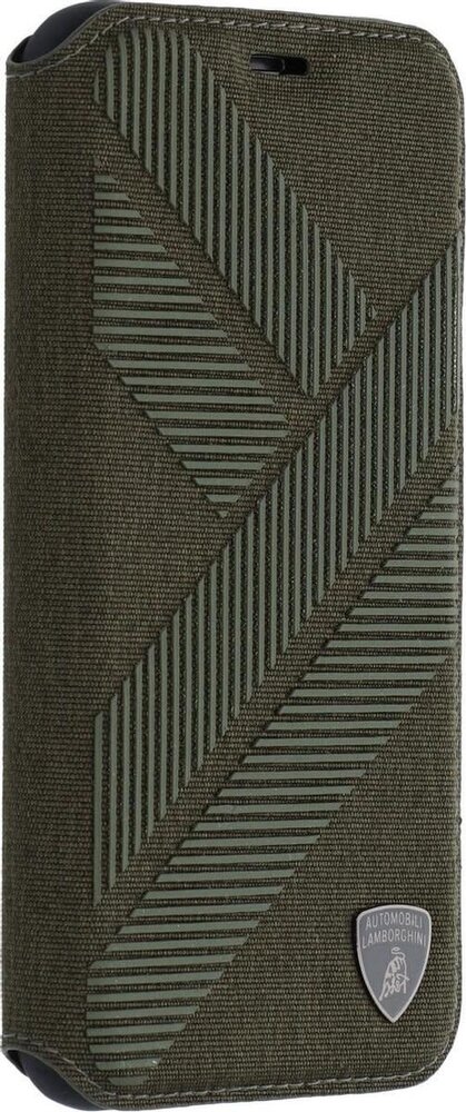 Lamborghini Lamborghini backcover hoesje Structure Apple iPhone X-Xs Groen - Silicone - TPU Lamborghini Lamborghini backcover hoesje Structure Apple iPhone X-Xs Groen - Silicone - TPU