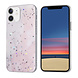 Apple iPhone 12 Mini TPU Back Cover - Glitter Print Pink Apple iPhone 12 Mini TPU Back Cover - Glitter Print Pink