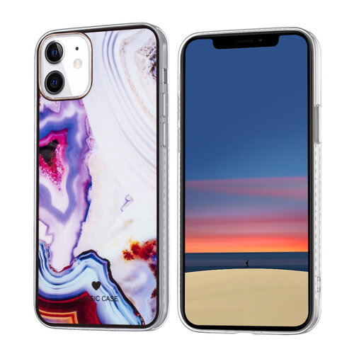 UNIQ Accessory Classic Case Apple iPhone 12 Mini TPU Backcover hoesje - Crystal Gradient