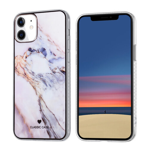 UNIQ Accessory Classic Case Apple iPhone 12 Mini TPU Backcover hoesje - Goud Gradient