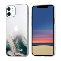 Apple iPhone 12 Mini Back cover case - Print Transparent