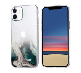 Apple iPhone 12 Mini Back-Cover hul - Print Transparent Apple iPhone 12 Mini Back-Cover hul - Print Transparent