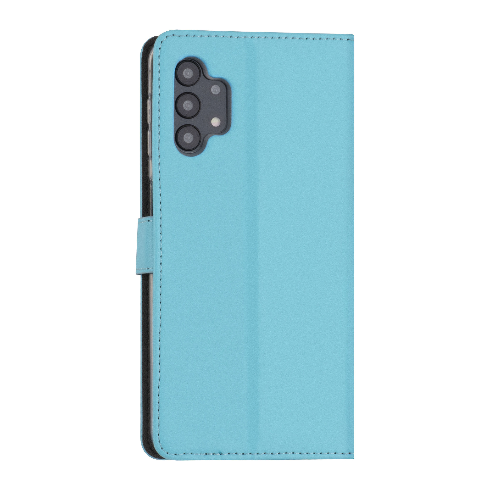 Samsung Galaxy A32 Kunstleer Booktype hoesje - LichtBlauw - 5G, foto 3 van 4