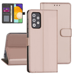 Samsung Galaxy A72 Book type housse - Rose Gold