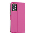 Samsung Galaxy A72 Kunstleer Booktype hoesje - Felroze