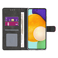 Samsung Galaxy A72 Kunstleer Booktype hoesje - Felroze