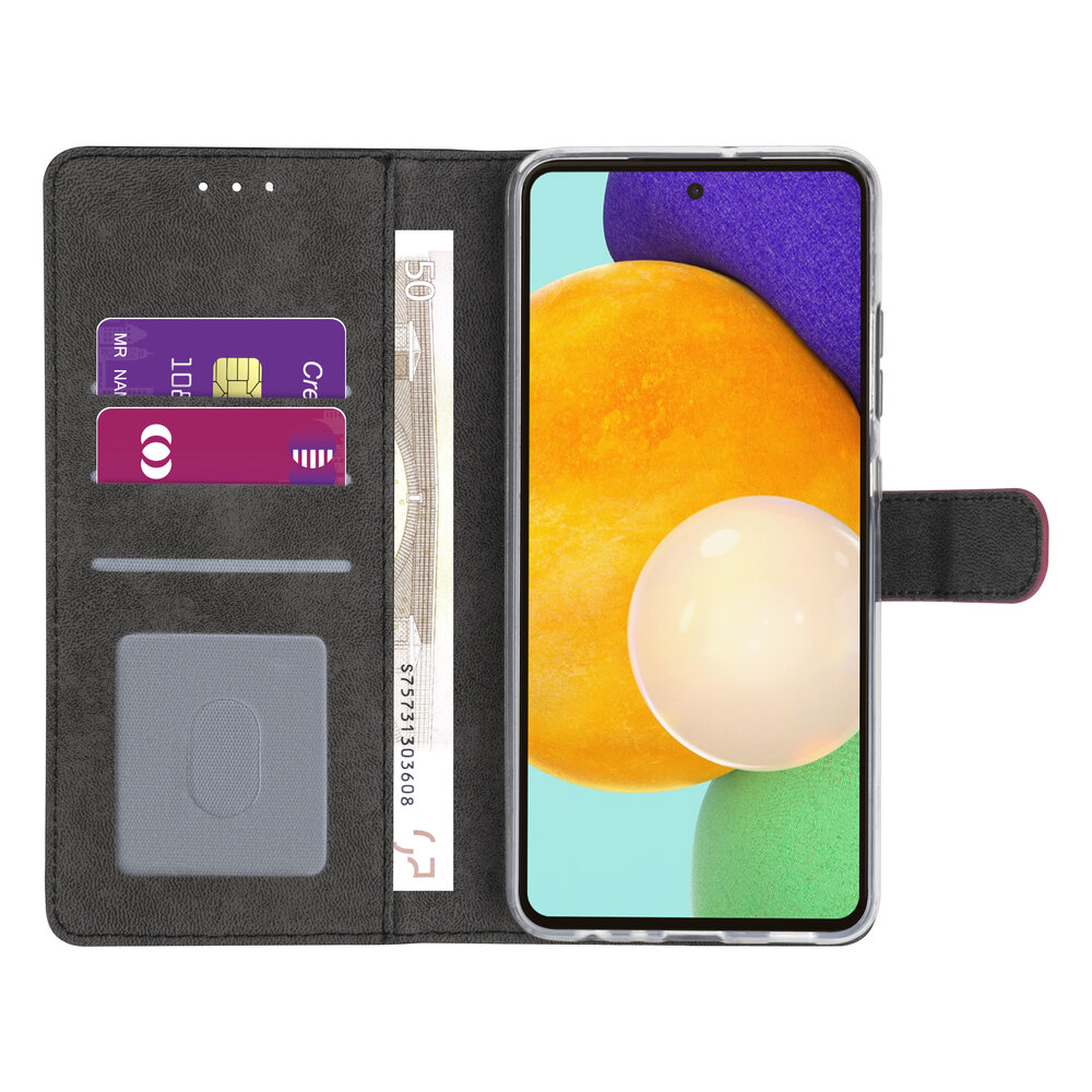 Samsung Galaxy A72 Booktype case - Hot Pink Samsung Galaxy A72 Booktype case - Hot Pink