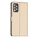 Samsung Galaxy A72 Booktype case - Gold Samsung Galaxy A72 Booktype case - Gold