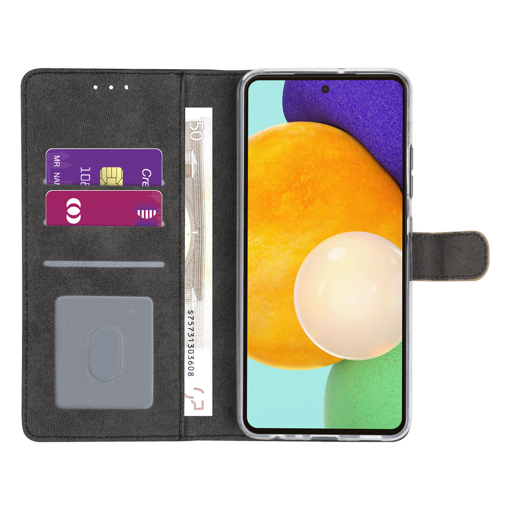 Samsung Galaxy A72 Booktype case - Gold Samsung Galaxy A72 Booktype case - Gold