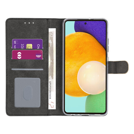 Samsung Galaxy A72 Booktype case - Gold Samsung Galaxy A72 Booktype case - Gold