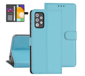 Samsung Galaxy A72 Book type housse - Bleu clair Samsung Galaxy A72 Book type housse - Bleu clair