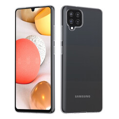 Samsung Galaxy A42 TPU Backcover - Transparent